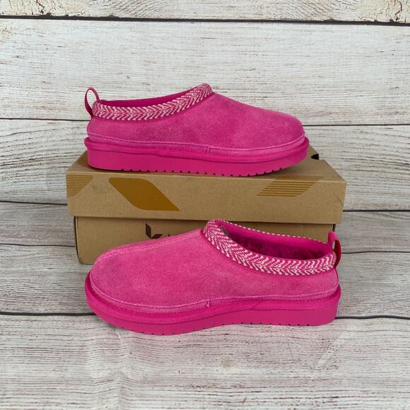 Koolaburra by Ugg K Burree Girls Size 1 Slip On Shoes Pink 1159670K - Picture 2 of 11